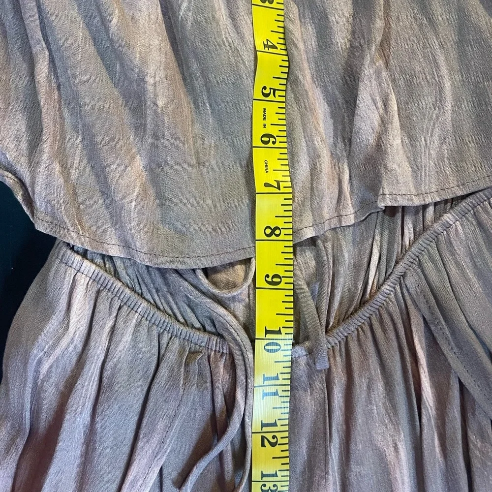 Mocha,Rose,Sleeveless,tube top onesie pant suit,jumpsuit,romper,small - Picture 11 of 13